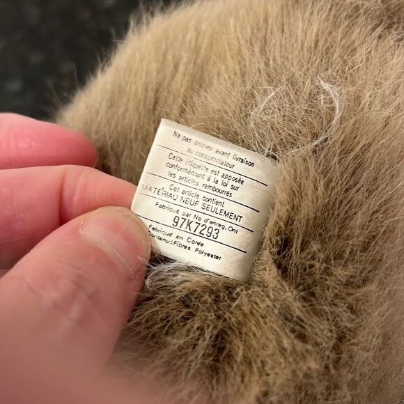 Vintage 1993 TY Classic Beanie NIBBLES Rabbit Bunny Brown Plush Stuffed Animal. - Picture 8 of 8